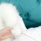Зимний комбинезон-конверт "Снег-снежок" с именной вышивкой Зимний комбинезон-конверт "Снег-снежок" с именной вышивкой